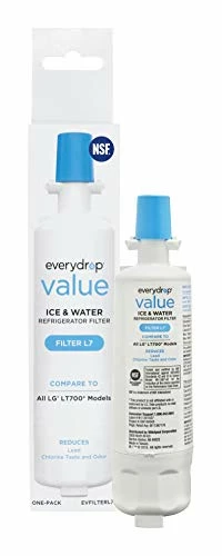 Everydrop Value By Whirlpool, Replacement Water Filter For LG LT700P, EVFILTERL7, Single-Pack