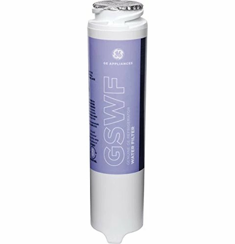 GE GSWF Refrigerator Water Filter | Certified To Reduce Lead, Sulfur, And 50+ Other Impurities | Replace Every 6 Months For Best Results | Pack Of 1