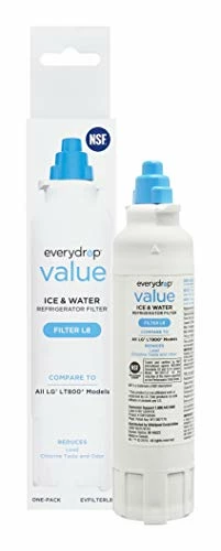 Everydrop Value By Whirlpool, Replacement Water Filter For LG LT800P, EVFILTERL8, Single-Pack