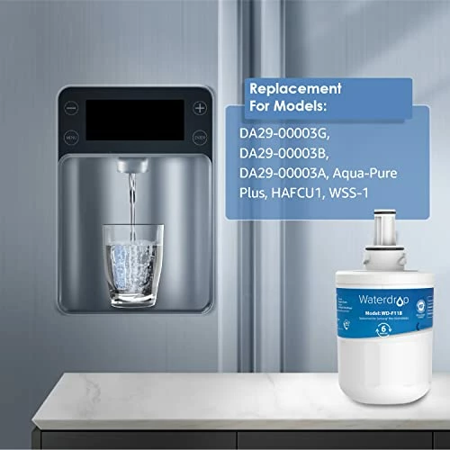 Waterdrop DA29-00003G Refrigerator Water Filter, Replacement For Samsung DA29-00003G - Image 7