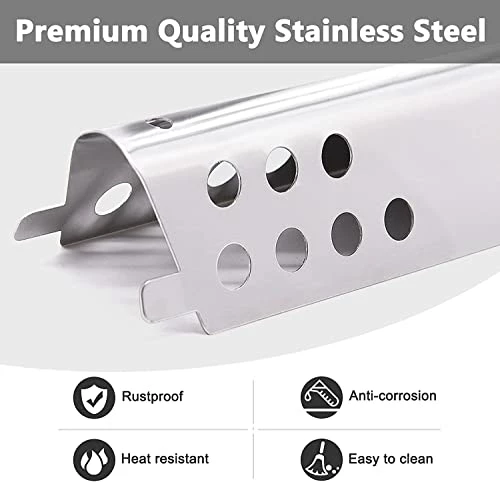 Adviace Grill Replacement Parts For Charbroil Performance 2 Burner 463673519, 463625217, 463625219, G470-0002-W1, G470-0003-W1, Cast Iron Grill Grates, Heat Plates, Burners, Crossover Tubes, Igniters. - Image 6