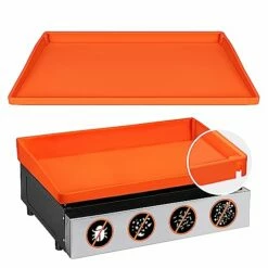 NancyL Griddle Cover For Blackstone, 【Upgraded Full-edge】17 Inch BBQ Grill Cover Griddle Mat Silicone Protective Blackstone Griddle Accessories - Protect Griddle From Rust, Rodents, Insects, Debris