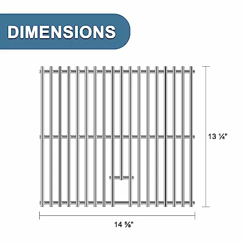 Adviace Replacement Parts For Nexgrill 820-0033, Megamaster 820-0033M, Grill Grate & Flame Tamers Replacement For Nexgrill 820-0033 2 Burner Gas Grill - Image 7