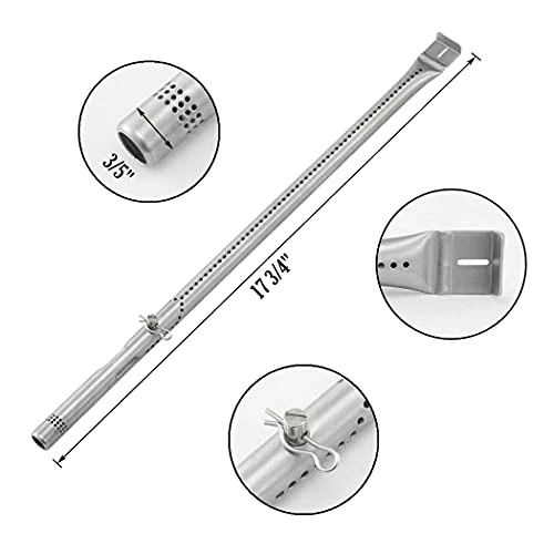 YIHAM KZ924 Grill Replacement Parts For Charbroil Performance 5 Burner 463347518 463347519 463275517 463243518 463243519, 6 Burner 463373019 463244819 Heat Shield+Burner Tube+Carry Over+Igniter Wire - Image 5