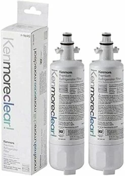 9690 Refrigerator Water Filter,Compatible For Kenmore 9690,46-9690,469690 Refrigerator Water Filter White (2-Pack)…