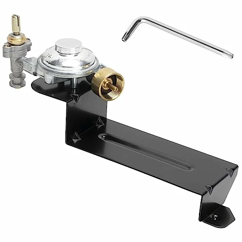Outspark 64865 Gas Grill Valve Regulator For Weber Q2000 Q2200 Series Gas Grill,Grill Regulator Replacement Parts For Weber 566002 396002 54060001 566001