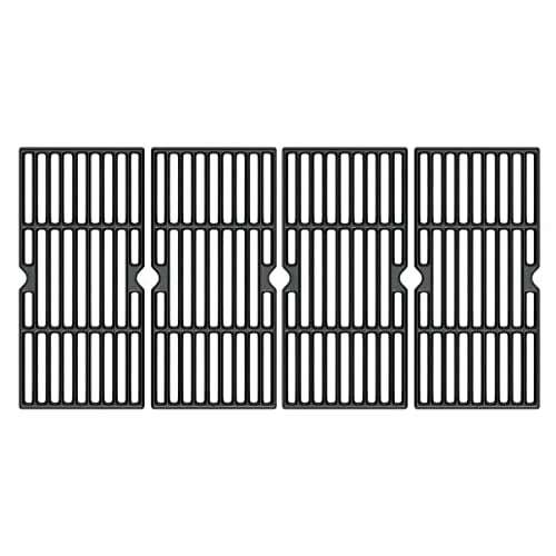 SafBbcue Replacement Parts Kit For Dyna-Glo DGE486BNP, Master Forge 2518-3 Brinkmann 810-9590-S Grill Grates