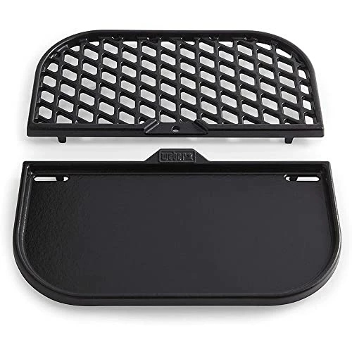 Weber 8860 Cast Iron Grill And Griddle Station - Gourmet BBQ Sysyem Bundle With Cuisinart 3D City Collection Rome Cutting Board + Grill Cover Barbecue Waterproof Outdoor Protection - Image 8