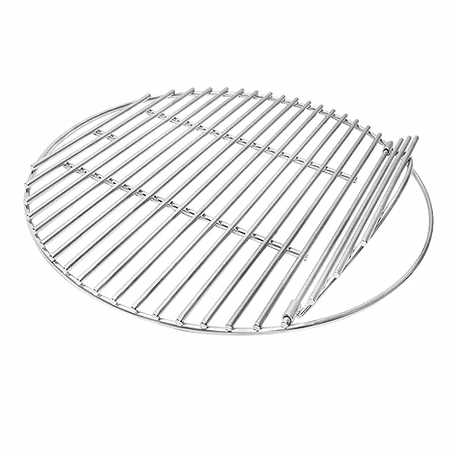 Stainless Steel Cooking Grate For Small And MiniMax Big Green Egg Accessories 13 Inches Cooking Grid Grate Replacement For Most 13-In Barbecue Ceramic Grill And Smoker,Work Grate On Kamado Joe Jr