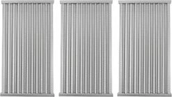 BBQ-PLUS 17 Inch Emitter Plates Replacement For Charbroil Tru Infrared Grill Replacement Parts 463242715, 463242716, 463276016, 466242715, 466242815, CHRG533-0009-W1, Lowes 606682, 639322 Gas Grill