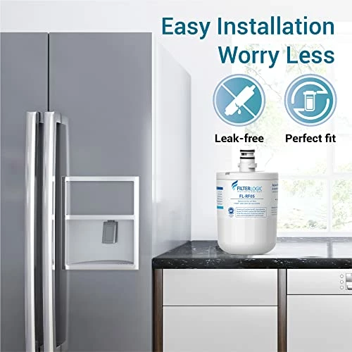 Filterlogic 5231JA2002A Refrigerator Water Filter, Replacement For LG® LT500P®, GEN11042FR-08, ADQ72910911, ADQ72910901, Kenmore 9890, 46-9890, LFX25974ST, LMX25964ST, LSC27925ST, 3 Pack - Image 3
