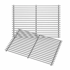 SafBbcue 7528 Grill Grates Replacment For Weber Genesis 300 Series Grill Parts Weber Genesis E-310 E-320 E-330 S-310 S-320 S-330 Grills, Weber 7528 Genesis Stainless Steel Grates 19.5"