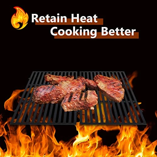 GasSaf 17.5" Grill Grates Replacement For Weber 7638, Spirit 300, Spirit E/S 310, E/S 320, E/S 330, Spirit 700, Genesis 1000-3500, Genesis Gold Silver Platinum B/C, Weber 900, Replaces For 7639 65906 - Image 4