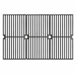 Hisencn 17.75 Inch Cooking Grate For Brinkmann Grill Replacement Parts, 810-2410-S, 810-2511-S, 810-8411-5, 810-7490-F, 810-8410-F, 810-8411-C, Porcelain Cast Iron Cooking Grids 17.75" X 26.7", 3-Pack