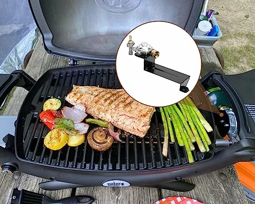 Outspark 64865 Gas Grill Valve Regulator For Weber Q2000 Q2200 Series Gas Grill,Grill Regulator Replacement Parts For Weber 566002 396002 54060001 566001 - Image 2