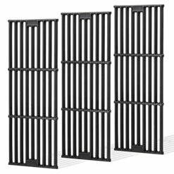 Criditpid Grill Grates Replacement For Char Griller 5050, 5650, 2121, 3001, 5072, 2123, 3072, 2828, 3030, 4000, King Griller 3008 5252, 19 3/4" Cast Iron Cooking Grid For Chargriller Duo 5050 Parts
