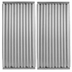 BBQ Future 18 7/16" Stamped Stainless Steel Emitter Grill Grate Replacement Part For Charbroil Commercial Tru-Infrared Gas Grills 463257110 463270912 463246909 463270612 463270610 And More, 2-Pack