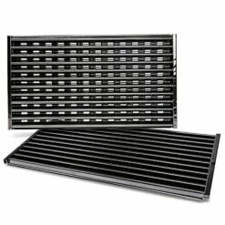 Hisencn 17" Infrared Grill Grates Replacement For Charbroil Performance Tru-Infrared 2 Burner Gas Grill 463633316 463672016 463672216 463672416, Stamped Porcelain Steel Replacement Emitter Plates