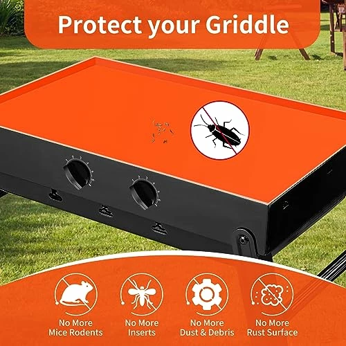 Silicone Griddle Mat For Blackstone 36 Inch Griddle, Heavy Duty Food Grade Griddle Buddy Mat, Blackstone Cover Mat For Griddle, Outdoor Blackstone Griddle Must-Have Accessories, Protect Your Griddle - Image 7