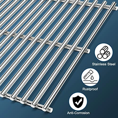 Adviace Replacement Parts For Nexgrill 820-0033, Megamaster 820-0033M, Grill Grate & Flame Tamers Replacement For Nexgrill 820-0033 2 Burner Gas Grill - Image 5